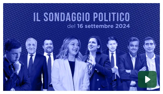 Sondaggio politico del 16 settembre come andrebbe se si votasse oggi