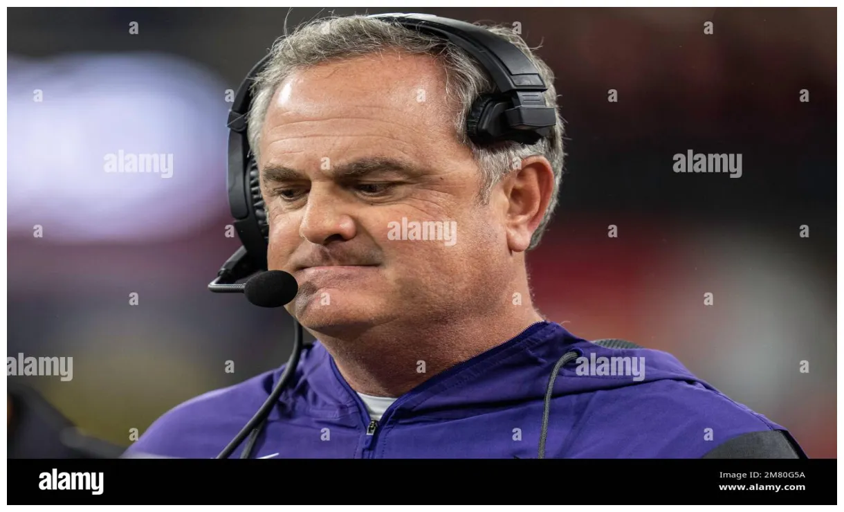 Sonny dykes tcu hi-res stock photography and images - Alamy