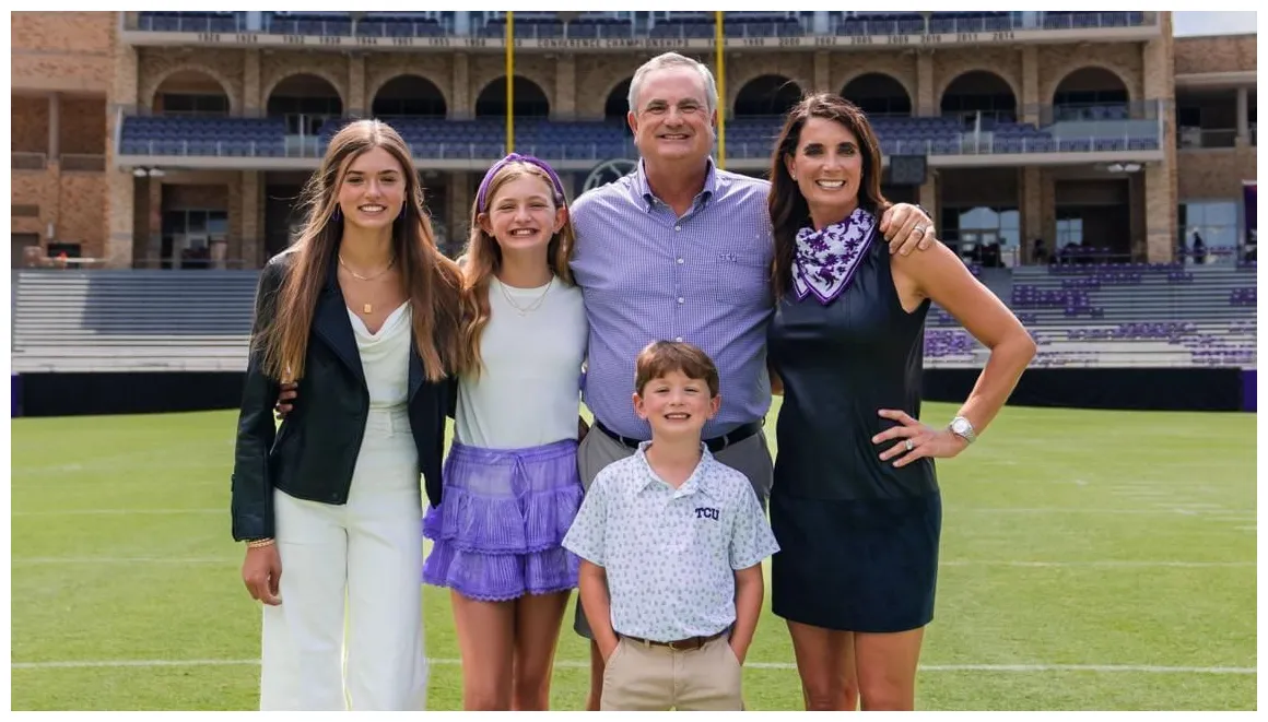 Who is tcu coach wife, kate dykes?
