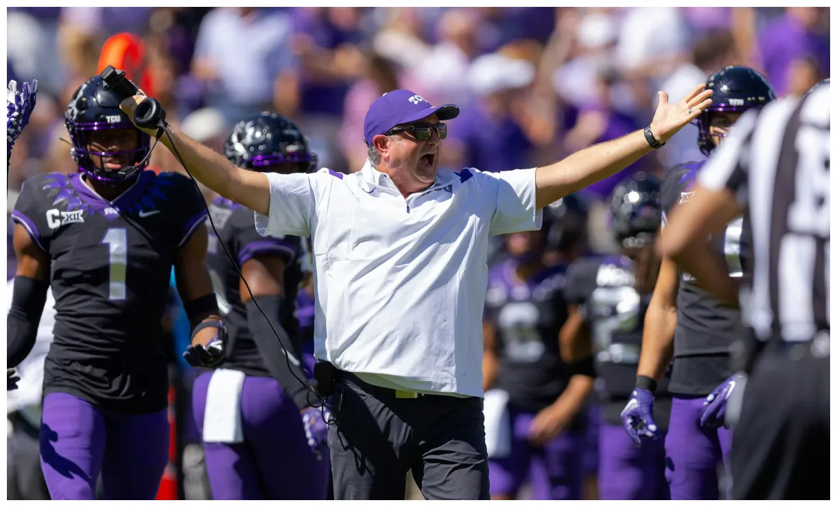 Has tcu football back in the mix for a big 12 title
