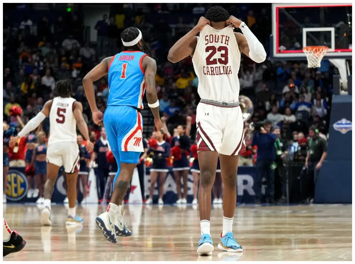 Bounced from sec tournament by ole miss