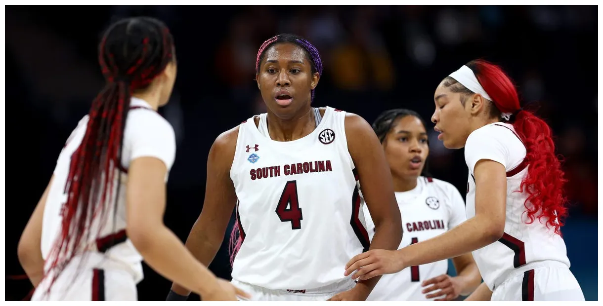 South carolina earns big final four win vs louisville, on to title game