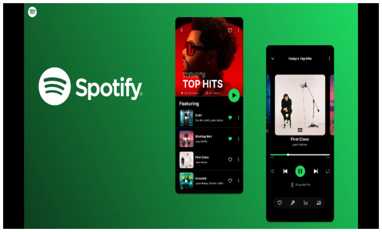Spotify ui figma