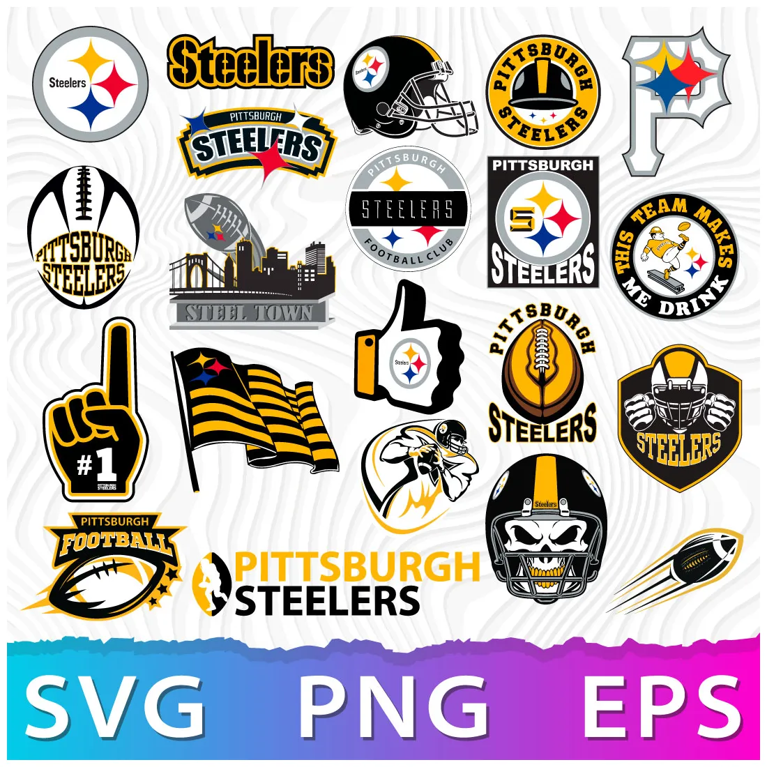Pittsburgh logo svg, logo png, printable s inspire