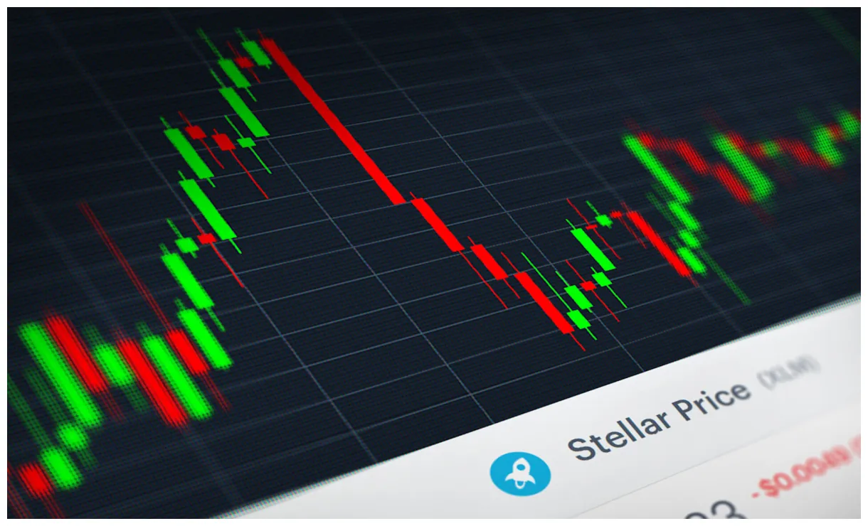 Stellar bullish trend market graph live update 2025