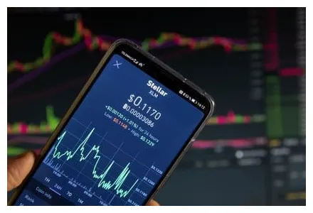 Stellar trading volume chart daily live update 2025