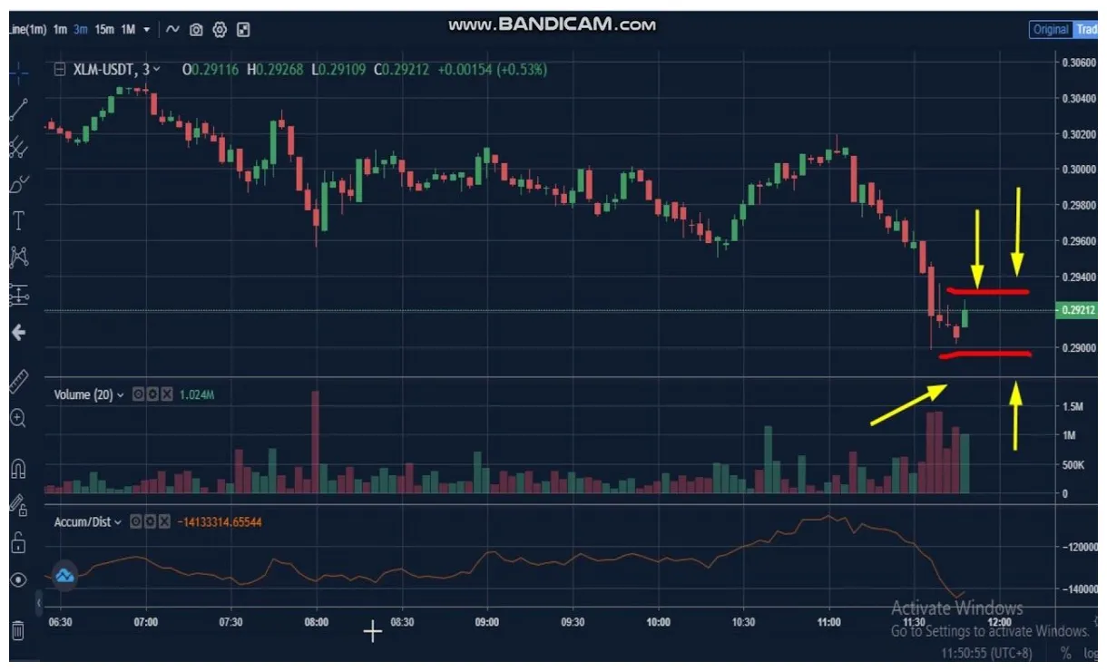 Stellar xlm price fluctuation graph week 1 january 2026