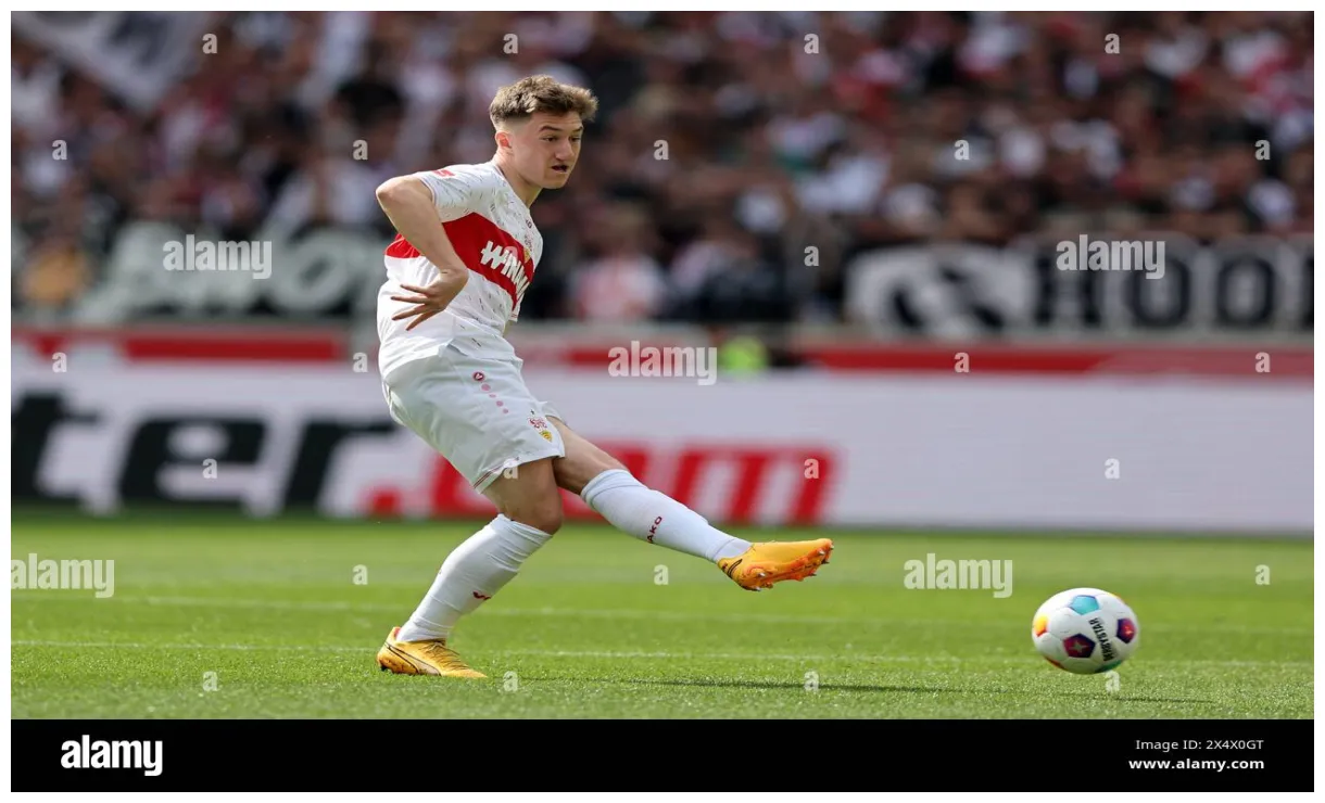 Angelo stiller of vfb stuttgart vfb stuttgart fc bayern mŸnchen