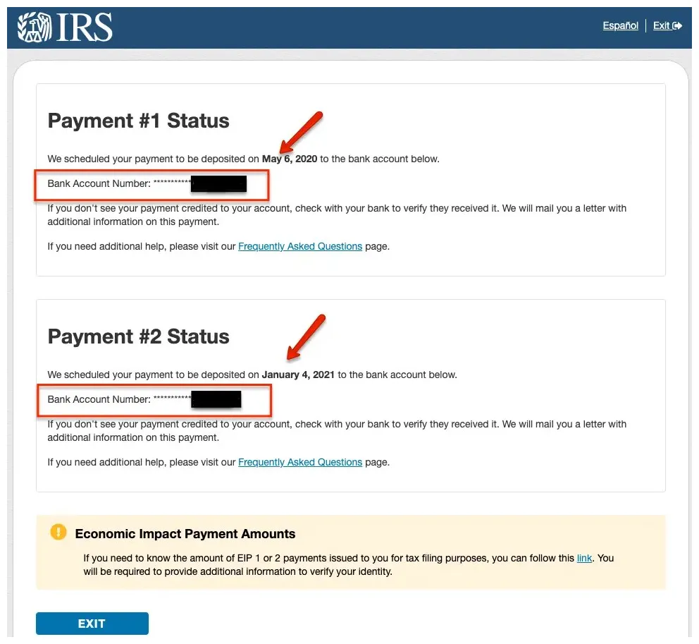Irs stimulus check status tracker 2021 guide social security portal