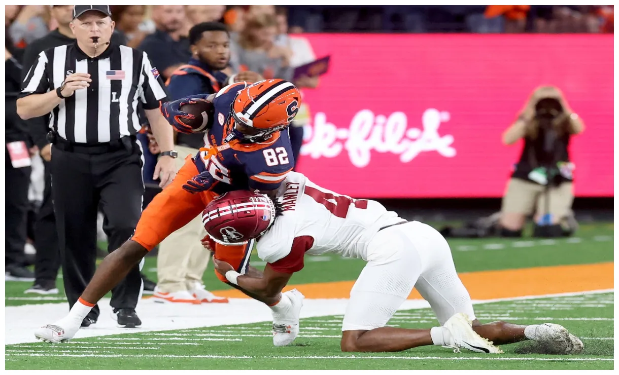 Syracuse football box score vs. stanford syracuse