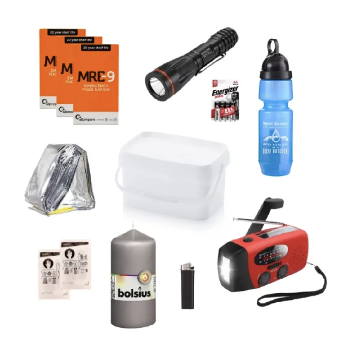 Eerste hulp bij met een blackout noodpakket allprepare