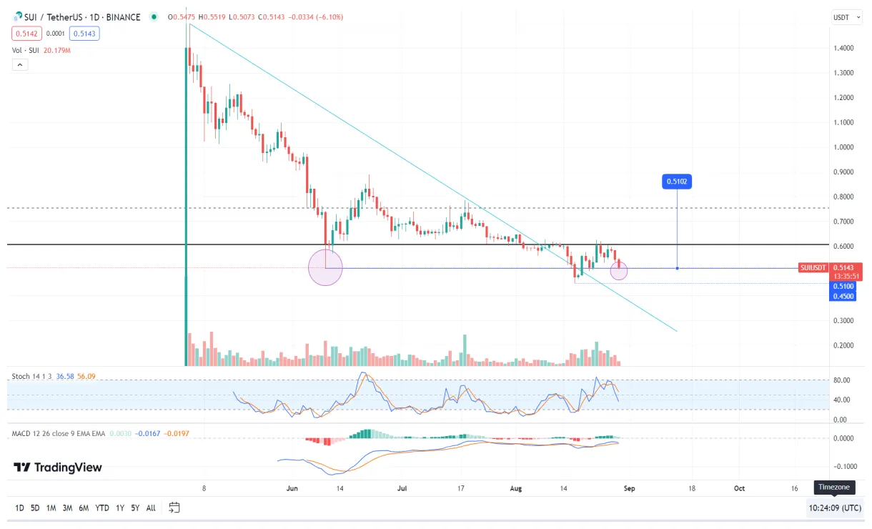 Sui sui bullish trend chart week 2 january 2026