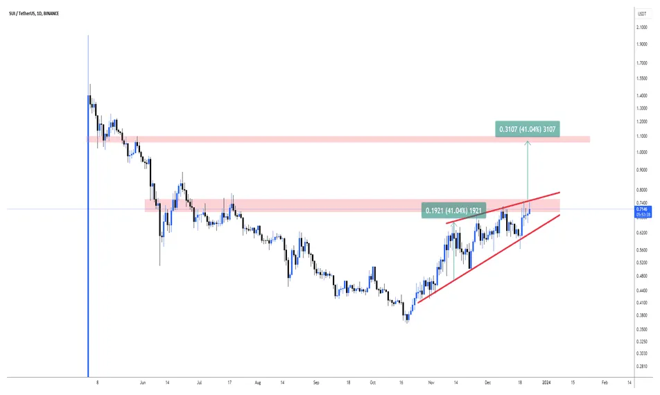 Sui sui bullish trend chart week 2 january 2026