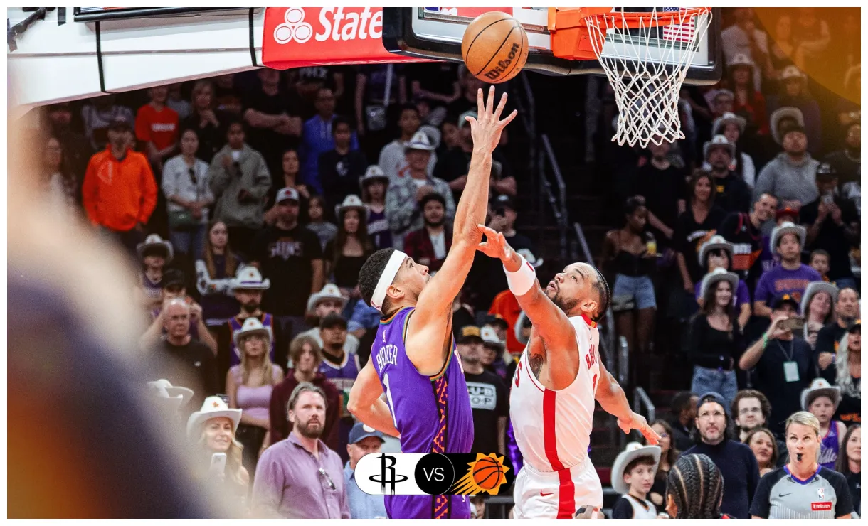 Devin booker 28 points highlights vs. houston rockets