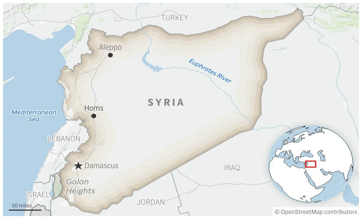 Israel says rockets fired from syria for the first time since bashar