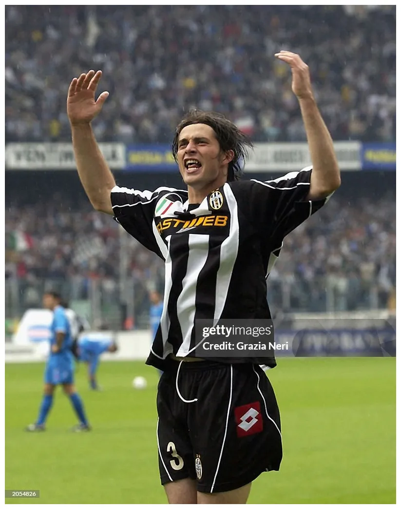 Alessio of juventus celebrates during the italian serie a