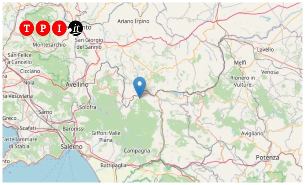Terremoto oggi avellino mercoledì 15 aprile magnitudo ed epicentro