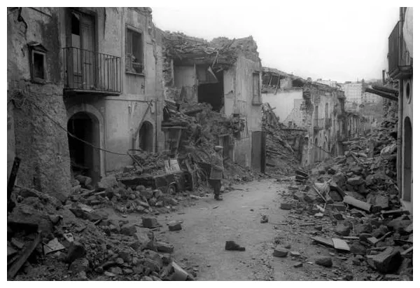 Foto terremoto 23 novembre 1980 in irpinia avellino sant'antonio abate