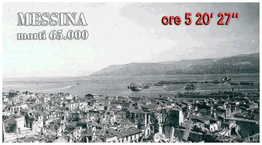 Speciale terremoto di Messina del 1908 - Gazzetta del Sud