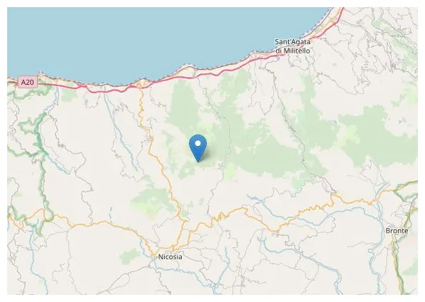 Terremoto Messina: scossa con epicentro a Capizzi [DATI e MAPPE]