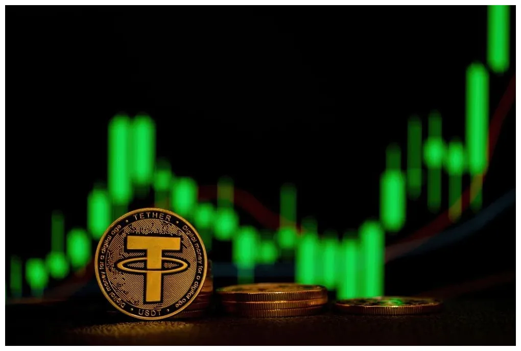 Tether usdt technical analysis chart week 1 january 2026