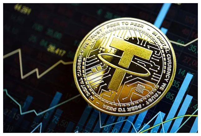 Tether usdt price fluctuation graph week 2 january 2026