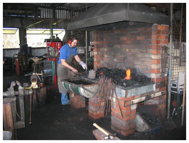 Double Forge - Coal, Solid Fuel - I Forge Iron