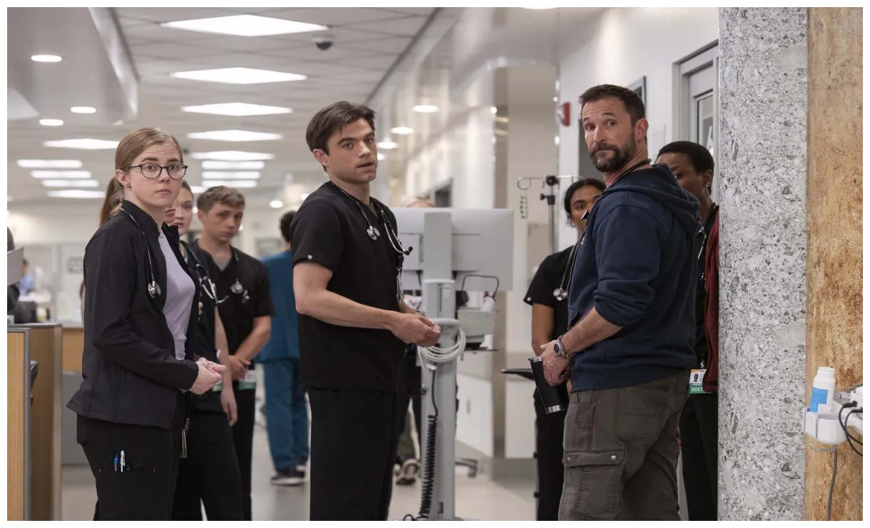 The pitt max's breathless medical drama with noah wyle confirmed for a