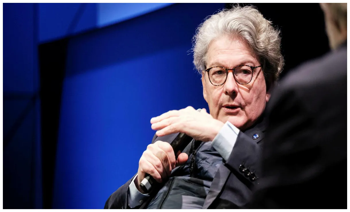 Face à Trump, « l'Europe doit riposter » selon Thierry Breton