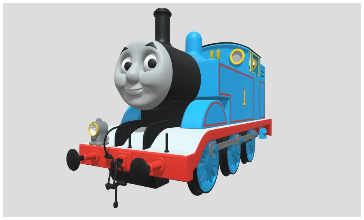 Thomas thomas and friends 3d model by demar animation studios