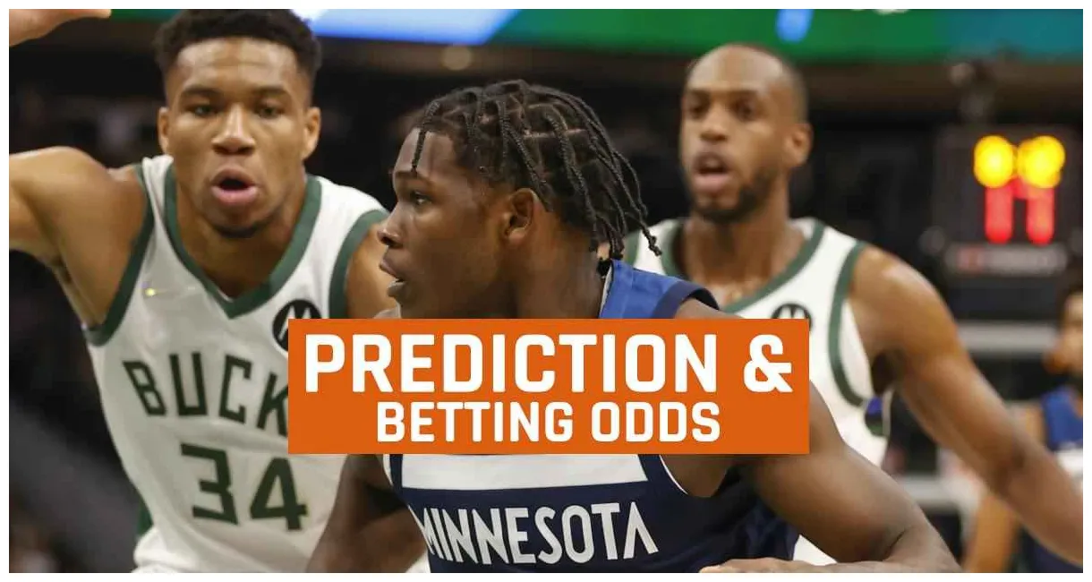 Bucks vs timberwolves prediction, betting odds, live stream, telecast