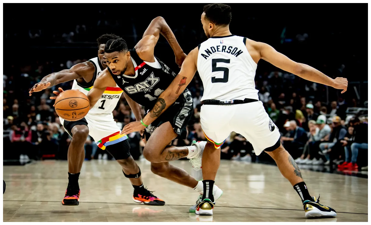 S spurs vs. timberwolves 4/8 gallery nba