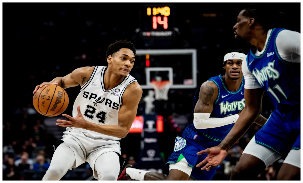 S spurs vs timberwolves 4/7 gallery nba