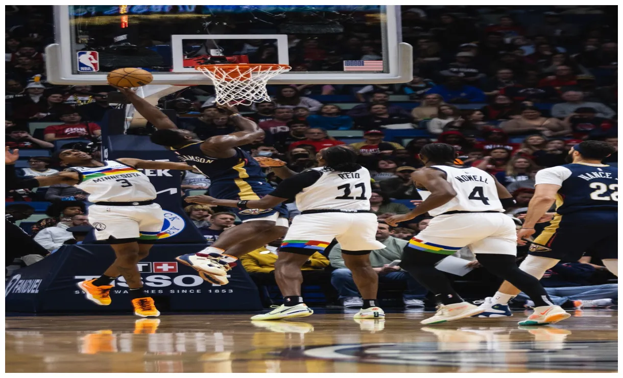 S pelicans vs. timberwolves game action 12/28/22 gallery