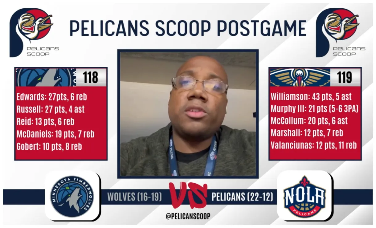 Postgame pelicans vs timberwolves sports illustrated new orleans