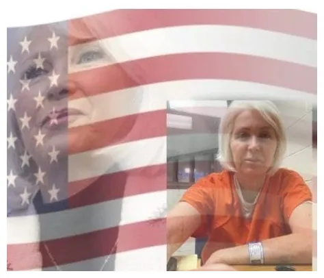 Breaking files for a writ of habeas corpus challenging her