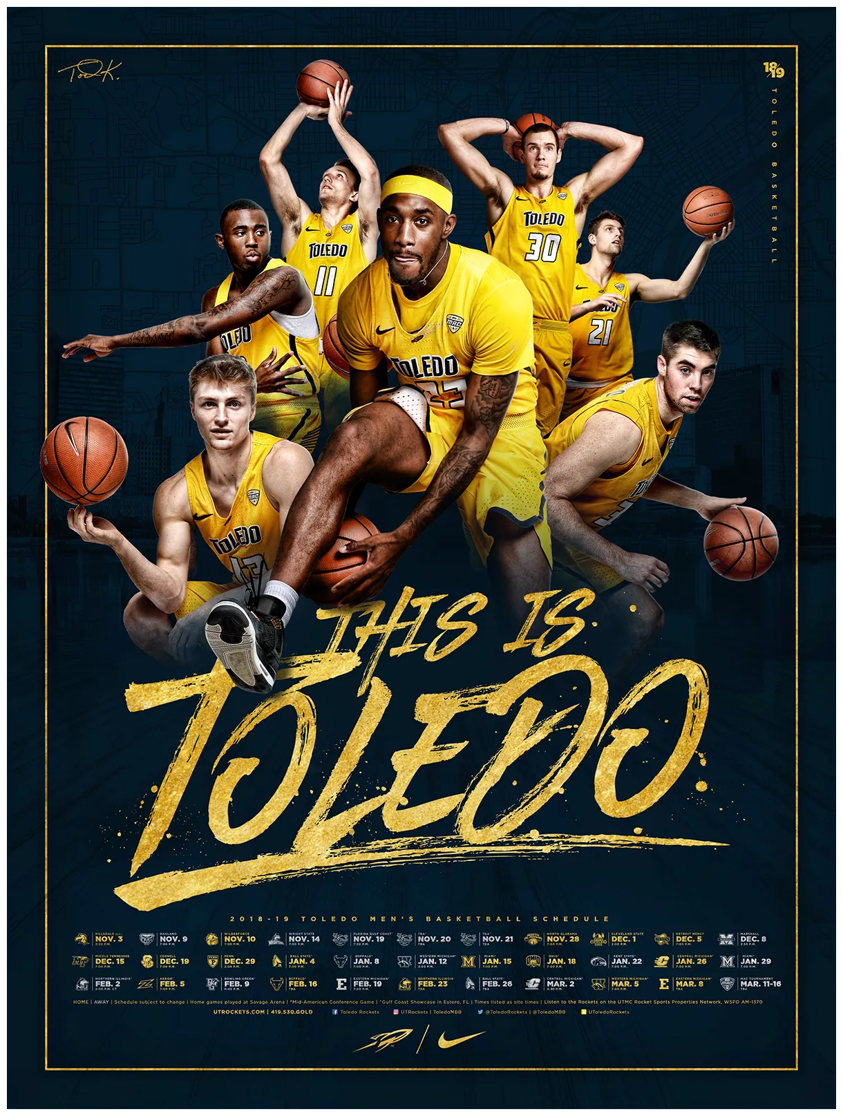 2018-19 poster behance