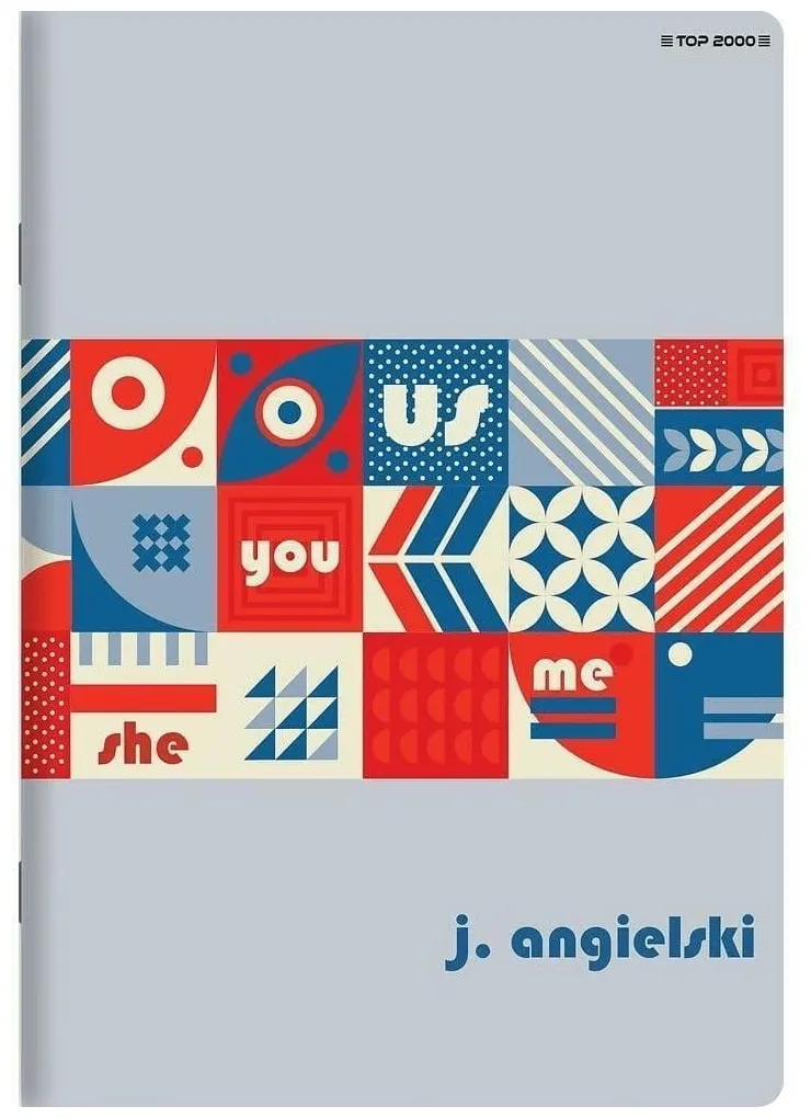 Zeszyt a5/60k kratka angielski 10szt ceny i opinie ceneo.pl