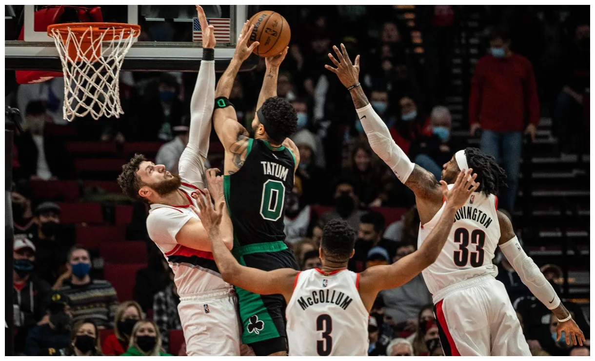 Trail blazers game notes portland trail blazers 18-26 vs. boston