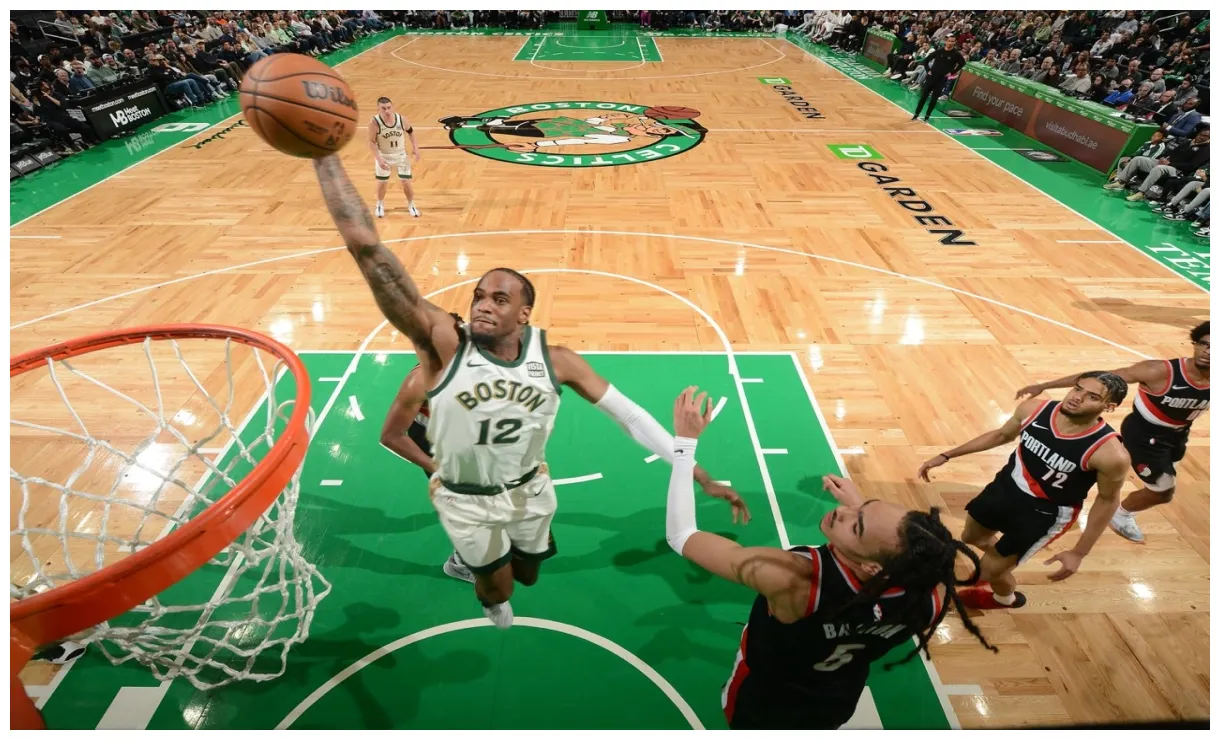 S trail blazers vs. celtics april 7th, 2024 boston celtics