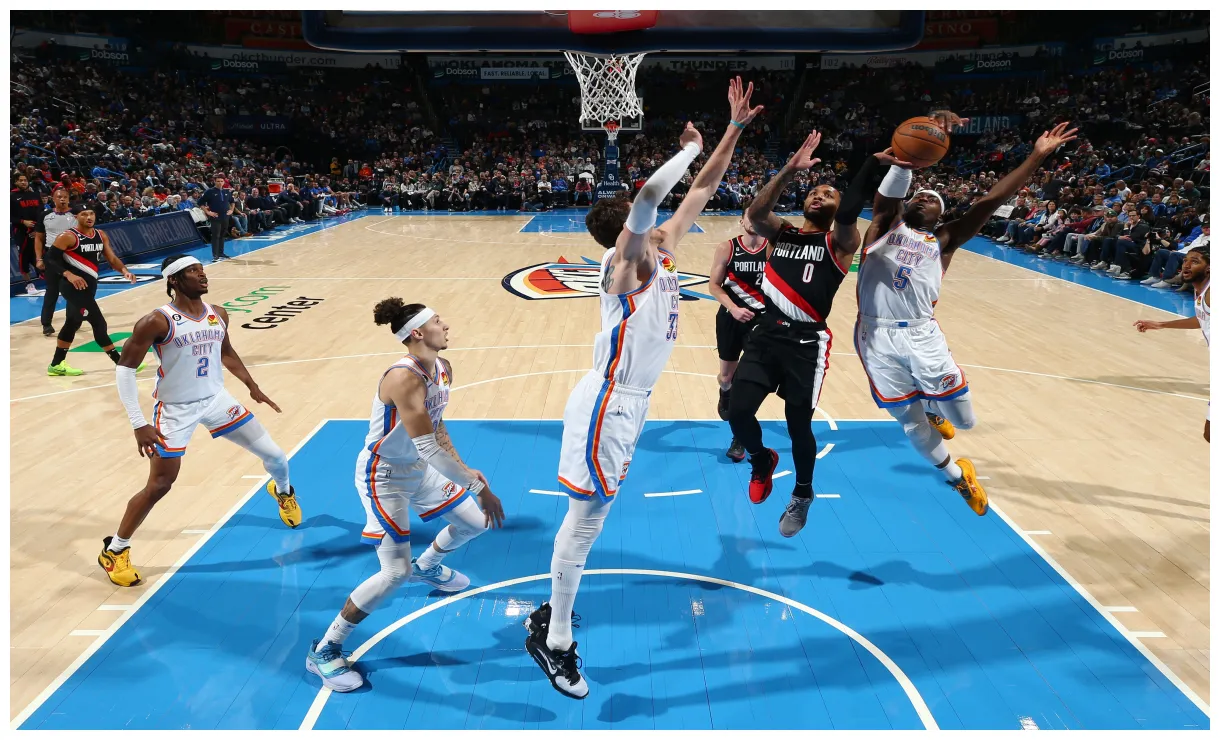 S » trail blazers vs thunder on december 21, 2022 gallery