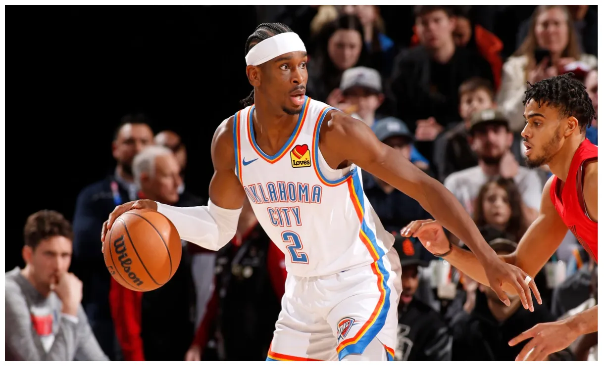 S thunder at trail blazers oklahoma city thunder