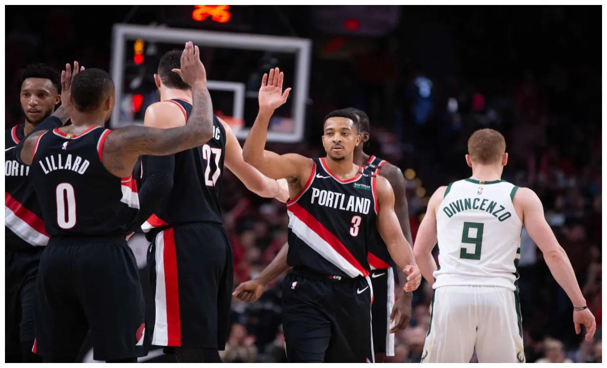 S » blazers vs bucks portland trail blazers