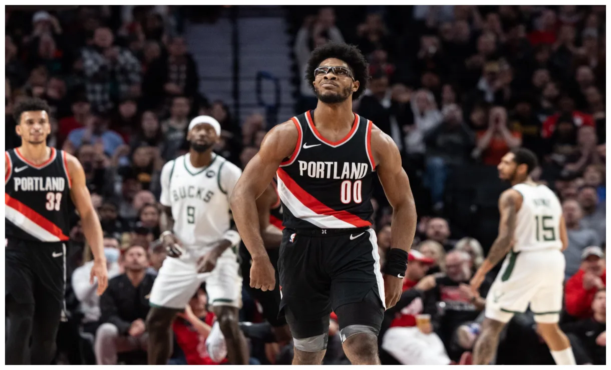 S » trail blazers vs. bucks on january 31, 2024 gallery
