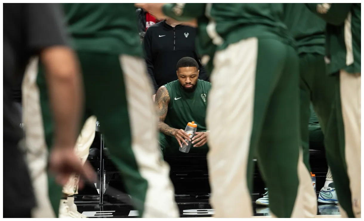 S » trail blazers vs. bucks on january 31, 2024 gallery