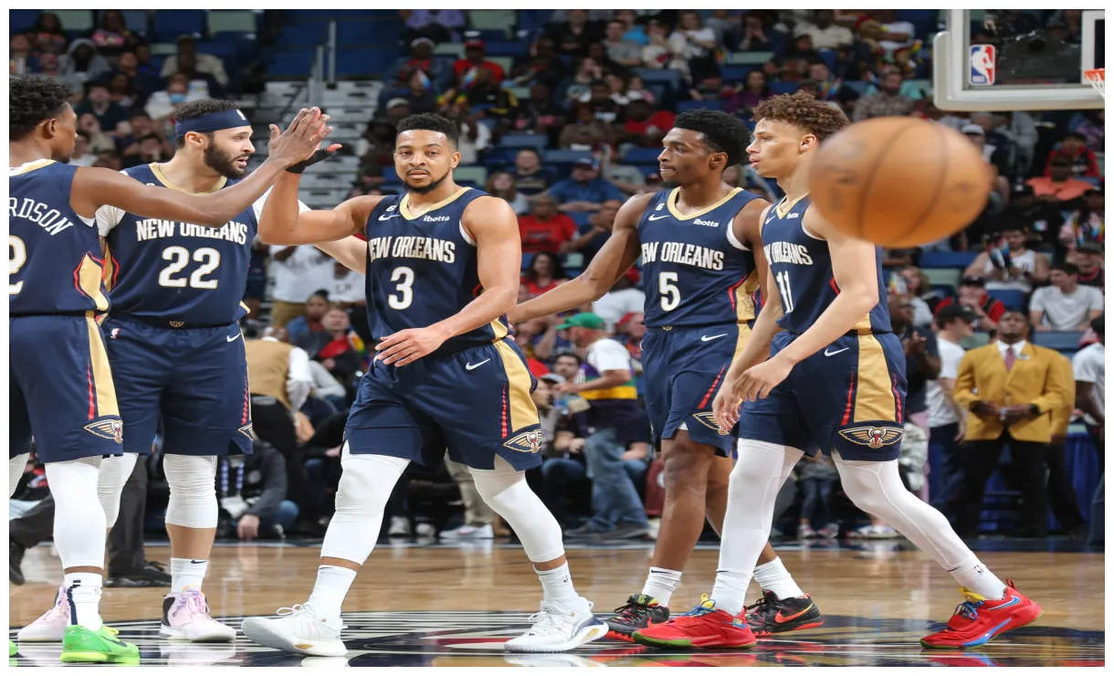 S pelicans vs trail blazers game action 3/12/23