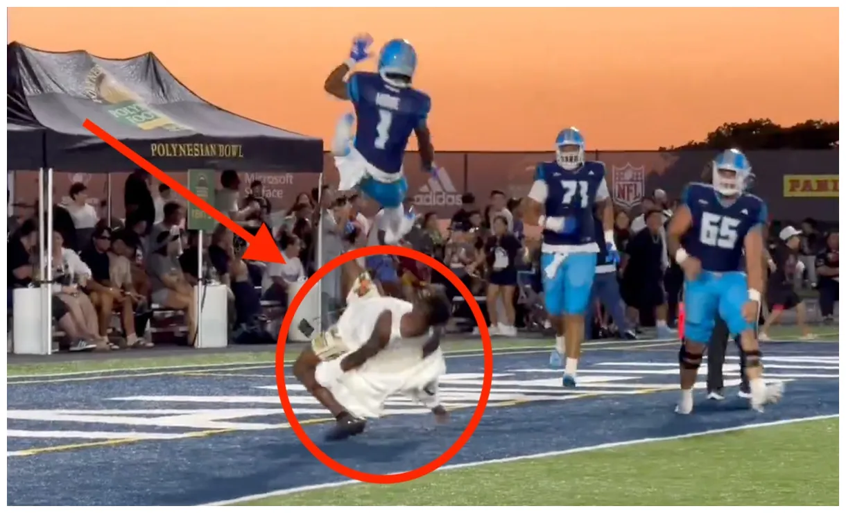 Travis hunter nearly tore his acls during freak celebration injury