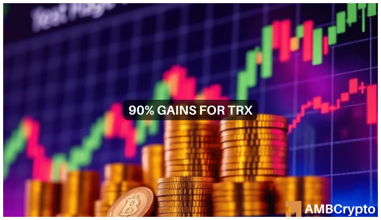 Tron trx bullish trend chart week 2 january 2026