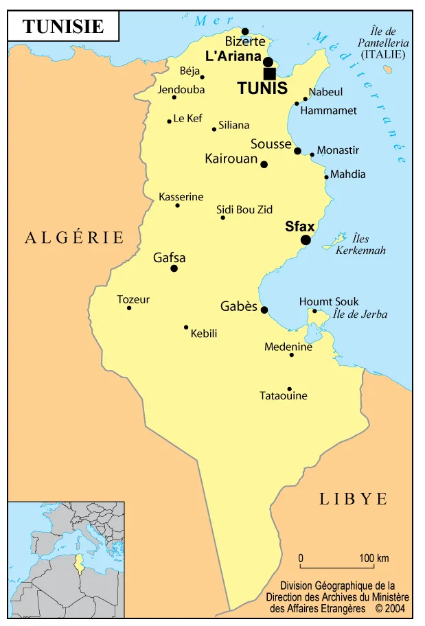 Retraite en présentation générale du pays