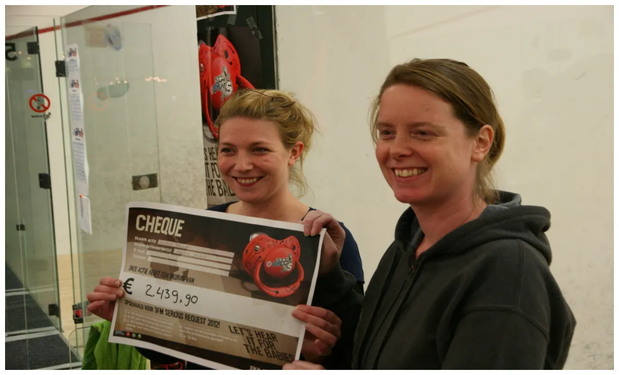 Serious Squash Utrecht » Squash voor 3FM Serious Request